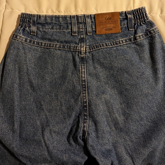 VINTAGE LEE high rise mom jeans size 4 waist 13" - Picture 4 of 8